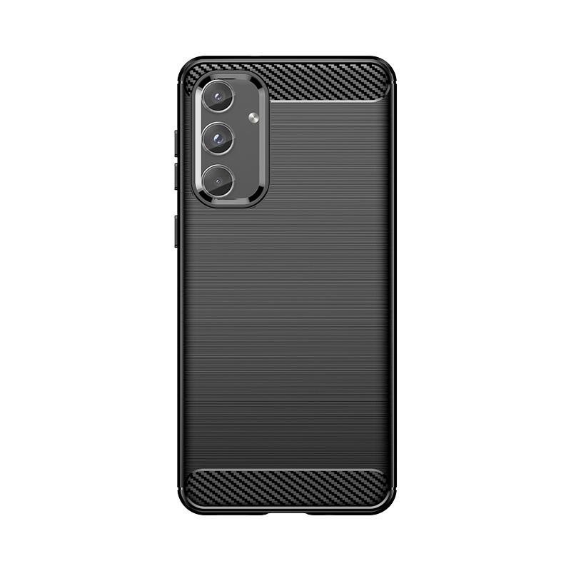 For Case Samsung Galaxy M55 Cover For Samsung M55 Coque Carbon Fibre Shockproof Back Bumper Soft TPU Case For Samsung M55 Fundas