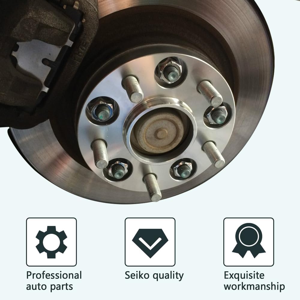 5PCS Car Wheel Studs, M12X1.5 Essential Car Accessories Lug Bolts Secure Wheel Hubs Compatible With Toyota Chevy Lexus Scion Pontiac, Replaces