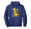 Playskool Shaping The Future Floral Cute Giraffe Chest Logo Hoodie
