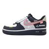 Air Force 1 Cyber Technologia Odporne na Ścieranie Niskie Buty Skateboardowe Unisex Czarny Szary CW2288-001(Team1025-)