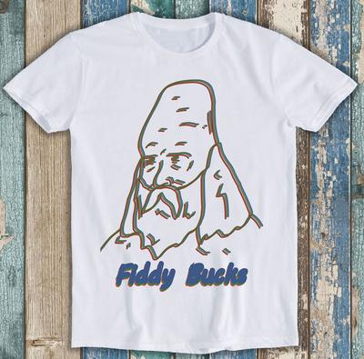 Fiddy Bucks 3D Anime Manga Cartoon The Big Lez Show Funny Gift Tee T Shirt M1435