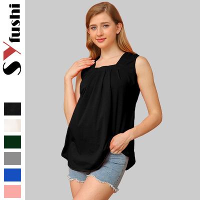 Plus-size Summer Women's Camisole Tank Top Fashion Casual Jacquard Inside Sleeveless Bottoming Shirt S-5XL