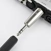 4-Pack 3-Pin XLR Female to 6.35mm Stereo Male Plug TRS Audio Cable Mic Adapter
