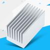 5Pcs Aluminum Heatsink Anodic Oxidation Cooling Heat Sink 51.6x28x28mm for Power Module