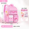 School Bag Elementary School Students, Grades 12 and 6 Boys and Girls Cartoon Spine Protection and Burden Reduction Year-old Children's Backpack