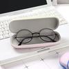 1PC PU Portable for Eyeglasses Smooth Spectacle Cases Fashion Rectangle Sunglasses Box Eyewear Protector