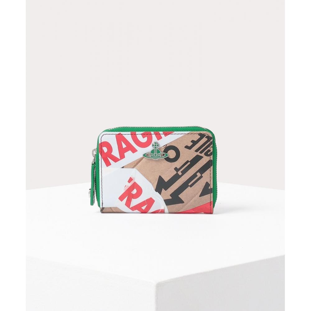 

Кошелек для монет Vivienne Westwood Japan Caution Tape 3418DU4
