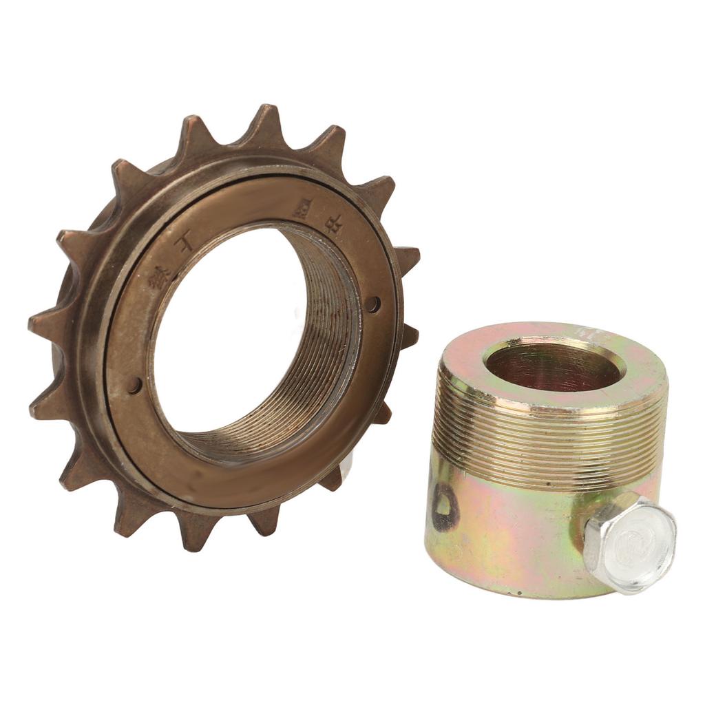 16T Freewheel with 20mm Adapter Replacement Lightweight Easy Installation Flywheel Adapter Kit for