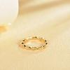 Kirin Customize Non Tarnish Moissanite Eternity Ring Engagement Wedding 18K Gold Plated 925 Silver Rings Jewelry Women