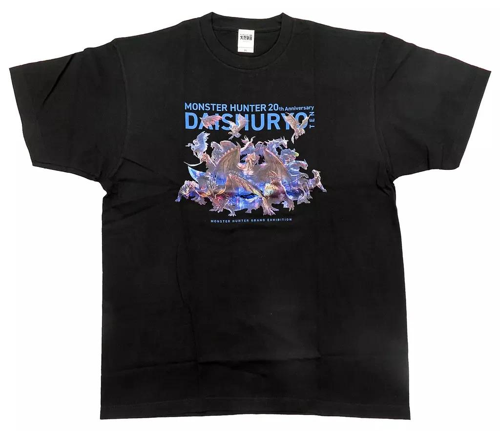 Monster Hunter 20th Anniversary T-T-Shirt Black XL Toho Newsha Official XL
