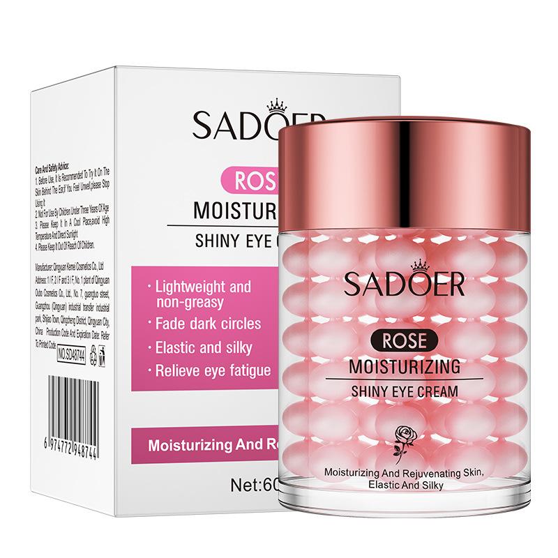 

Caviar eye cream 60g three-color moisturizing to improve dark circles, eye lines and bags under the eyes rose 60g