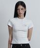 Aejeuyua Cross Hotfix T-Shirt White