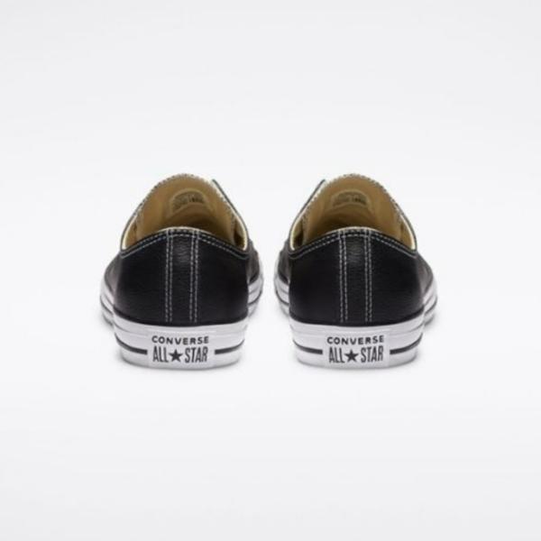 Converse Classic Leather Sneakers Black Men woMen Daily Fashion 132174c