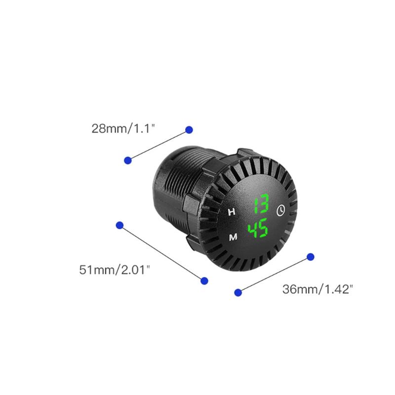 Auto Boot Motorrad 24 Stunden für Touch Digital LED Display SUV Panel Elektronisch