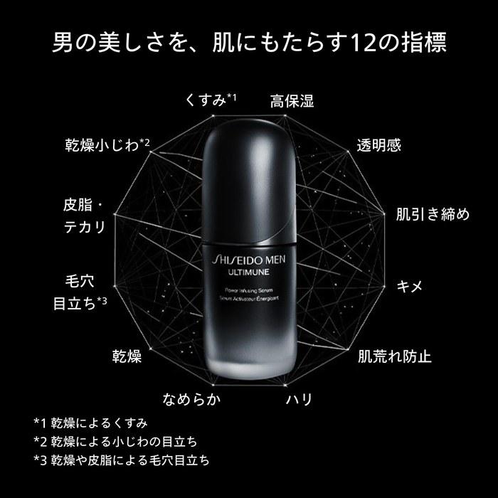 Shiseido Men Ultimune Powerizing Serum 50mL - Citrus & Bamboo Green