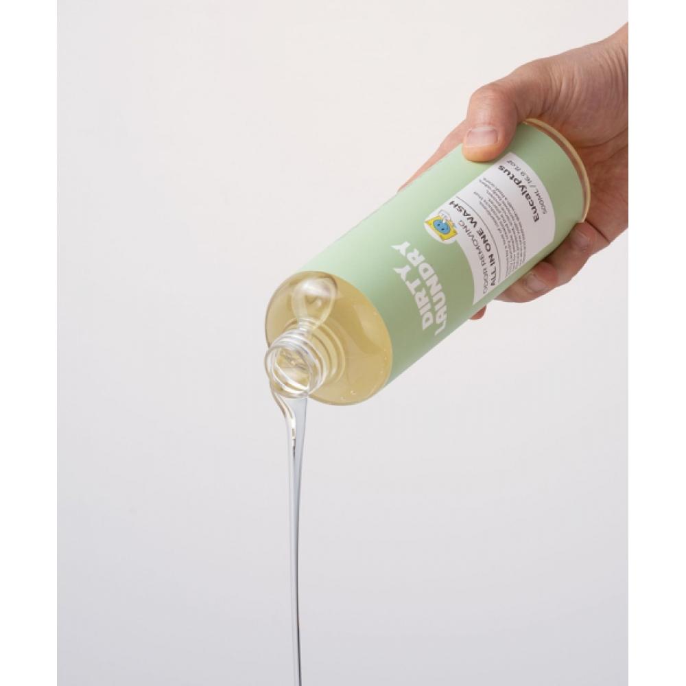 Dirty Laundry [odor Remover 200 ] All In One Body Wash Eucalyptus 500ml