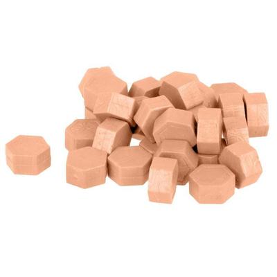 Sechseckige Wachsperlen 30 g - Rosa