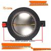44mm High-Quality Voice Coil Horn Tweeter with 34mm Blue Film Composite Diaphragm.