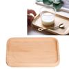 Flat Smooth Serving Tray Regular Rectangular Storage Tray Household Drink Tray  Fruit SnackLayout