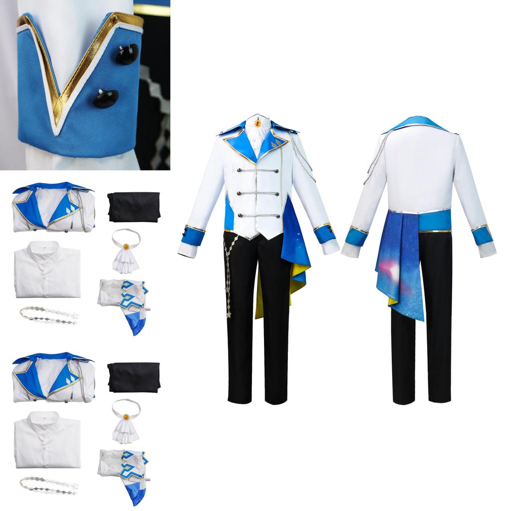 Tenma Tsukasa Halloween Cosplay Suit With Mixed Fibers For Cosplayer Enthusiasts