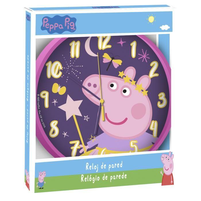 Horloge murale peppa pig
