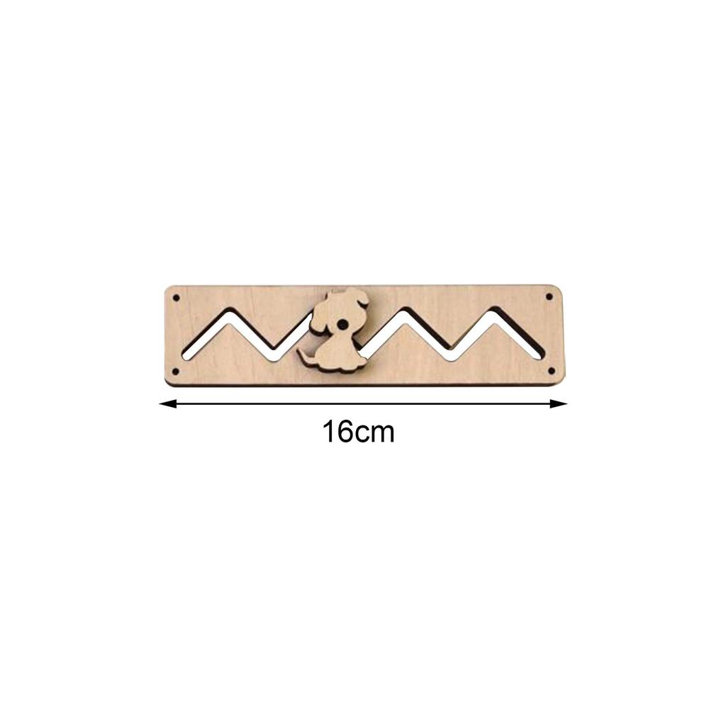 Busy Board DIY Material Wooden Handicraft Toy Activity for Preschool Kids