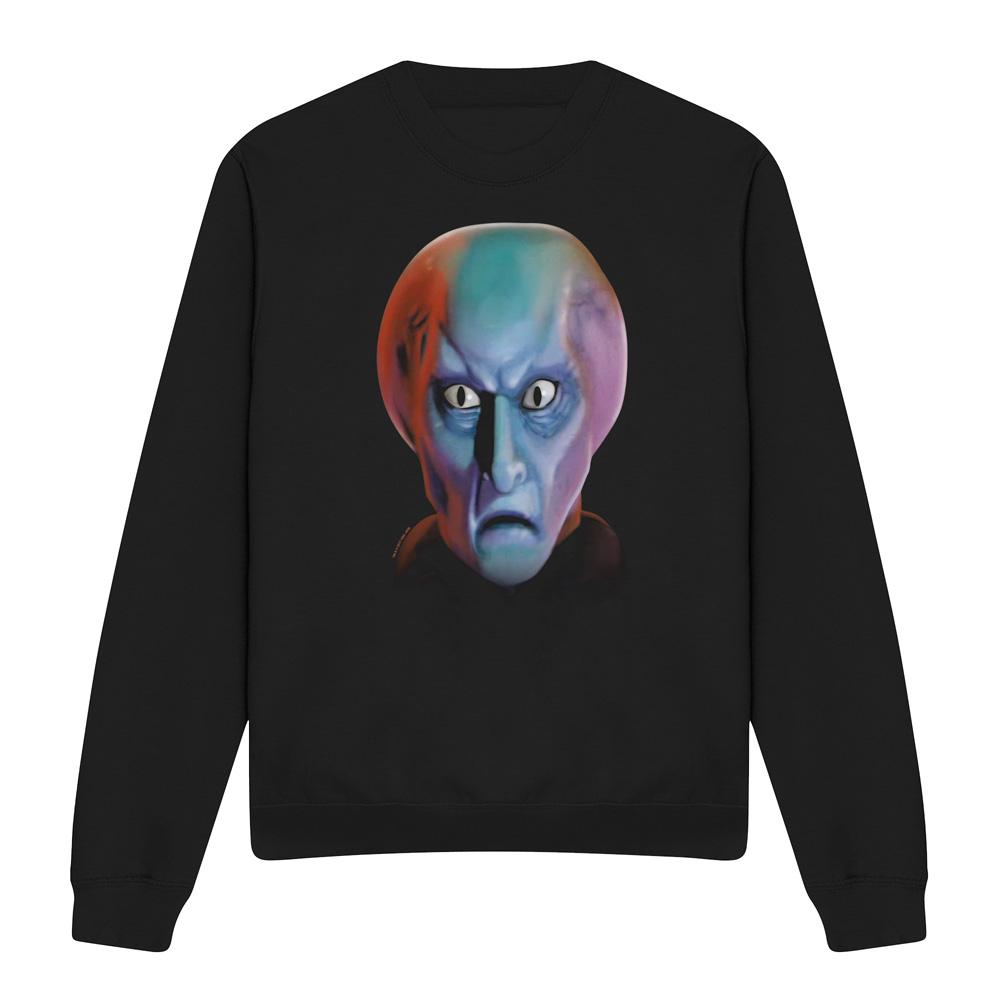 STAR TREK Unisex Adult Balok Head Sweatshirt