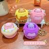 Cute Cartoon Peek-A-Boo Bear Decompression Toy Keychain Bag Pendant Key Chain Schoolbag Pendant Small Gift