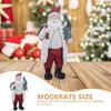 Santa Claus Figurine Collectible for Decoration Resin Christmas Santa Claus Ornament