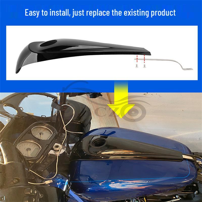 Harley Big/Street Glide 08-16 Dekorative Abdeckung und Kappe für den Kraftstofftank