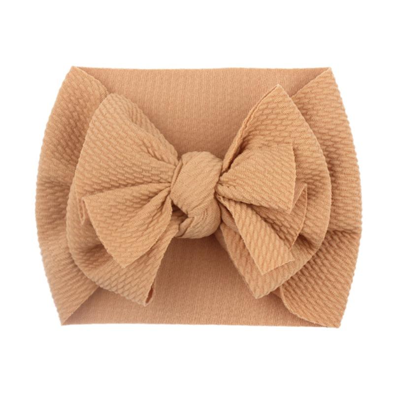 Creative Soft Children's Headband Cute Solid Color Bow Baby Hair Accessories Infant Multi-color Headgear