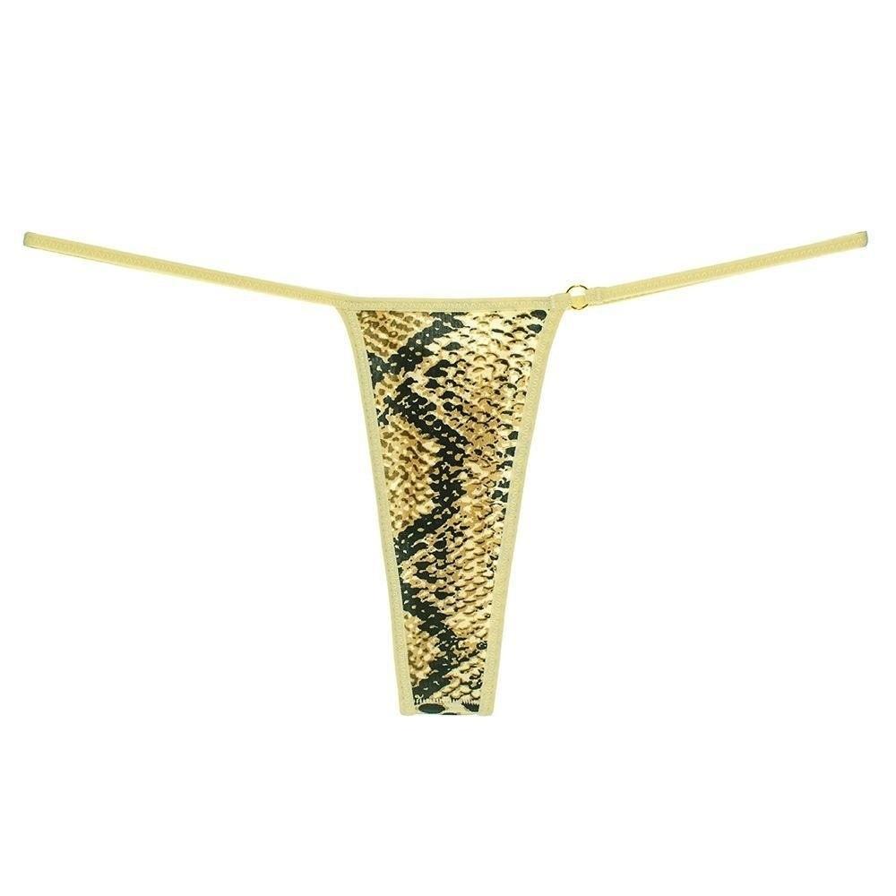 Lingerie Seamless Women Thongs Dots Underwear Leopard Panties Low Waist Ice Silk T-Back Briefs Plus Size