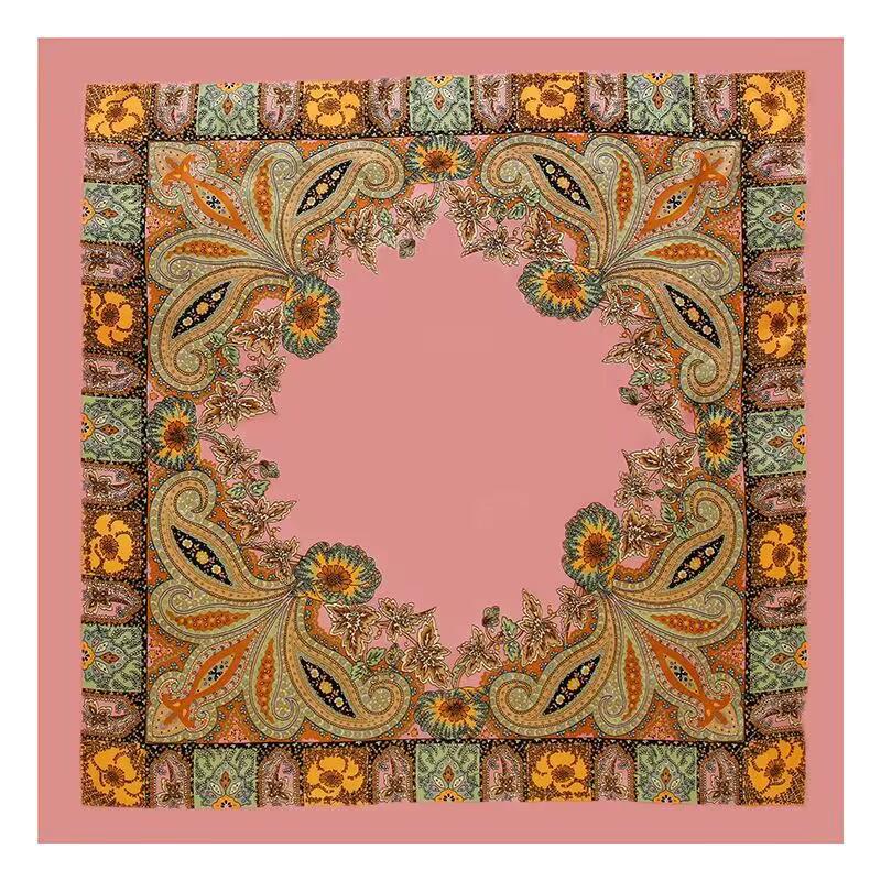 Pánský hedvábný nákrčník: Profesionální šátek 70x70 v britském stylu