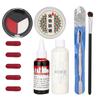 Halloween Party Bühnen-Spezialeffekte Wunde Narben Make-up Werkzeugkasten Set Zubehör