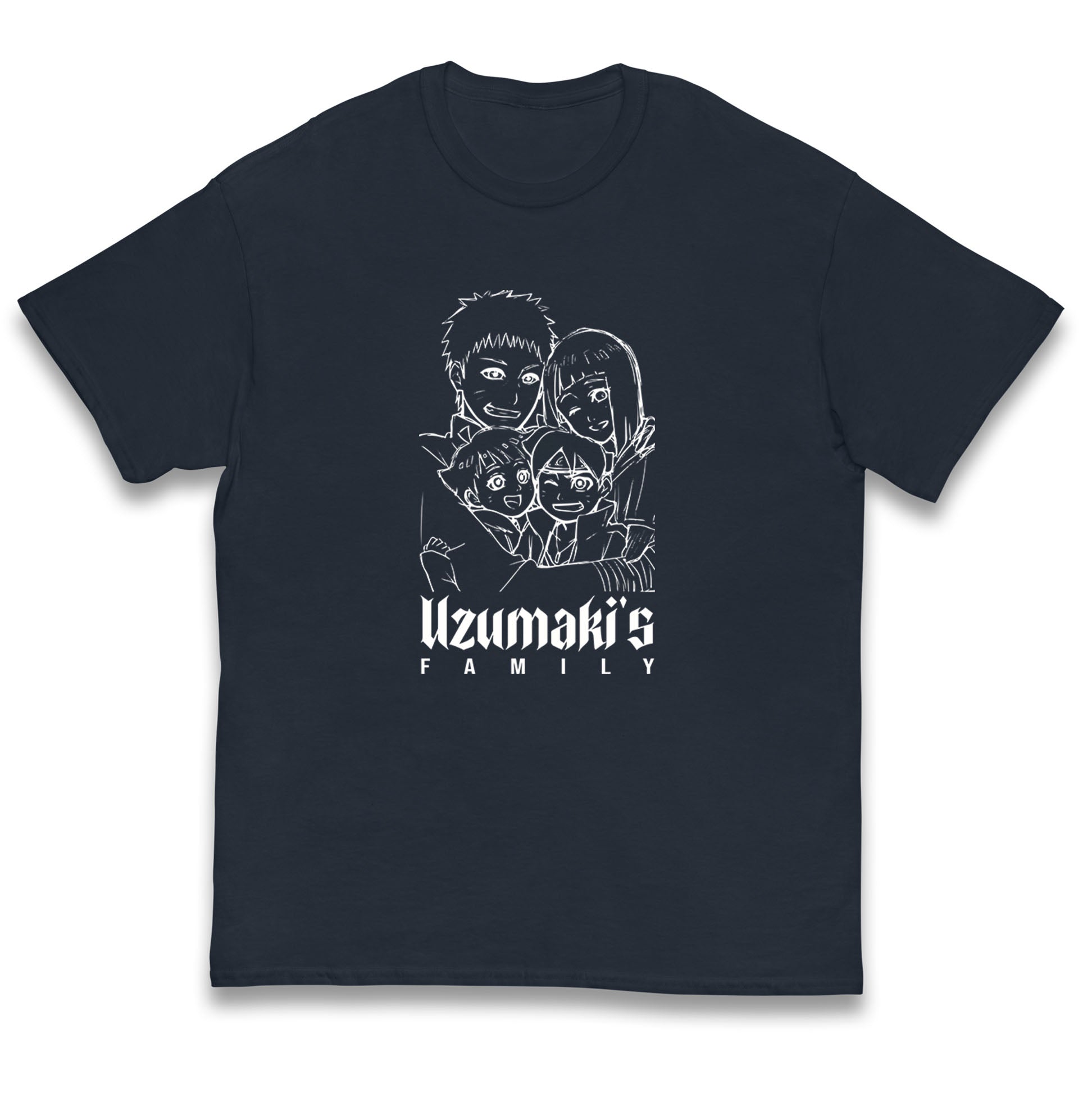 Naruto Shippuden Uzumaki s Family kids T Shirt 100