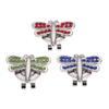 Zinc Zinc Zinc Alloy Golf Ball Mark Dragonfly Pattern Golf Hat Marker Golf Cap Clip Golf Accessory
