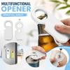 Multifunctionele Flesopener Magnetische Koelkast Flesopener Roestvrij Staal Blikopener Eenvoudige Dekselopener voor Thuis Keuken Gebruik