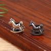 Rocking Horse Brass Knife Beads Edc Outdoor Diy Paracord Handmade Woven Lanyard Pendants Bracelet Charms Accessories