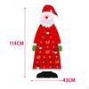 Festive Santa Claus Advent Calendar - Handcrafted Hanging Gift for Kids and Office Decor