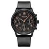 Jyullieoseu Jah-108 Men'S Leather Watch