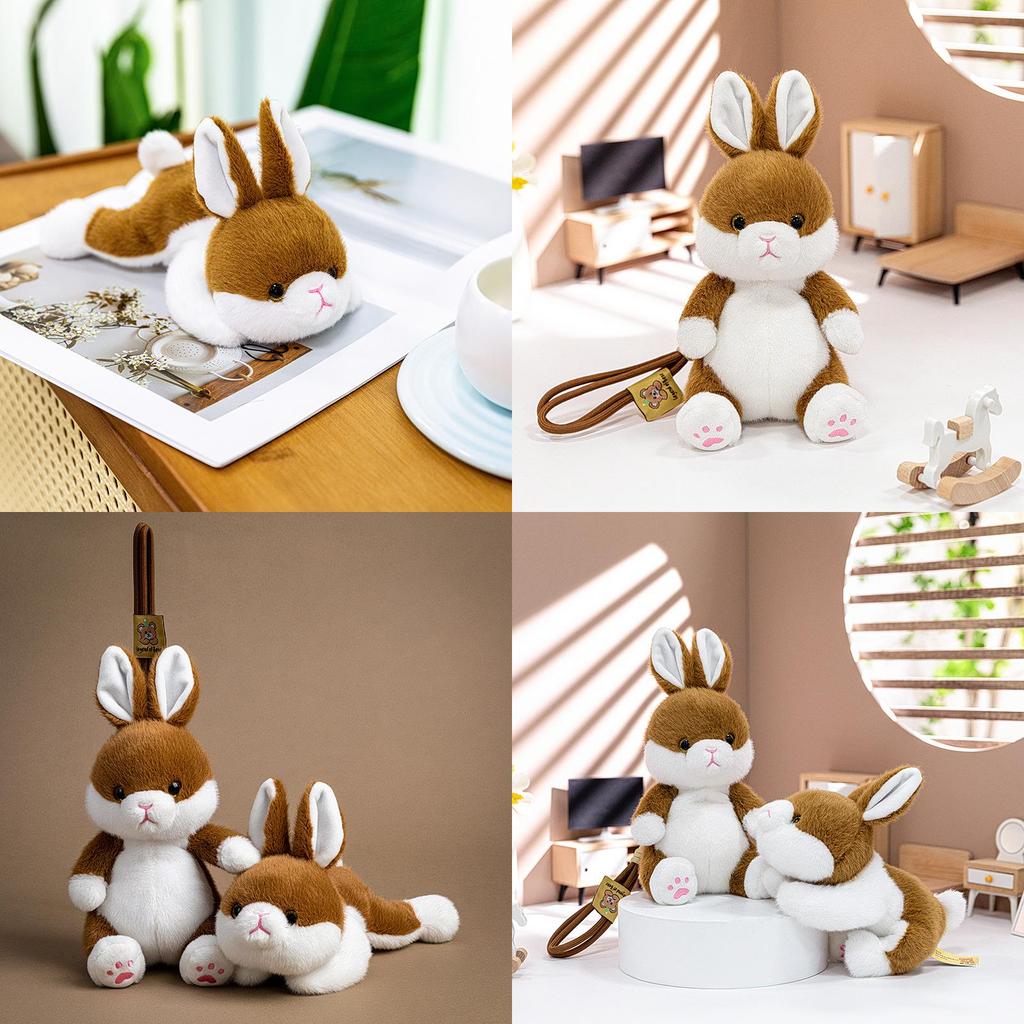 Pouch Pocket Soft Rabbit Plushie Pp Cotton Fill Children Plush Toy Enthusiasts