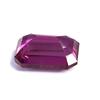 Pink Ruby Mozambique Natural 8-10 Ct Emerald Cut Beautiful Certified Gemstone