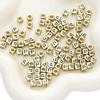 50 pz 6mm Cubo Quadrato Acrilico Fai da Te Perline Lettere Alfabeto A-Z Lettere Inglesi Per Braccialetto Collana Gioielli