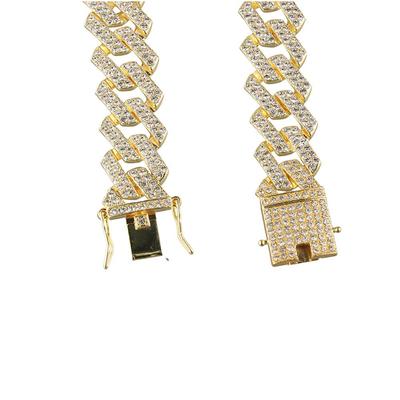 Individualistic 2MM with Diamond Non-rust Durable Dogs Necklace Dogs Chains Cat Collar Pet Accessories
