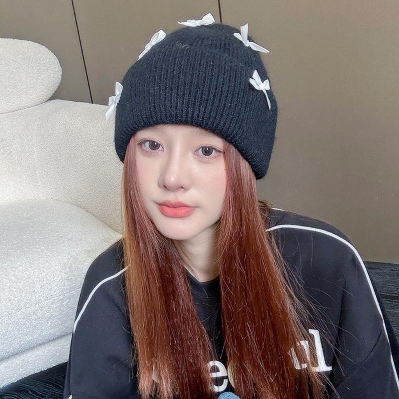 Women Skull Hat for Teens Girls Boys Pink Photo Props Knitted Winter Hat Skull Costume Props Skull Cap