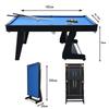 Foldable American Style Pool & Table Tennis Table for Kids & Adults - Indoor Parent-Child Entertainment