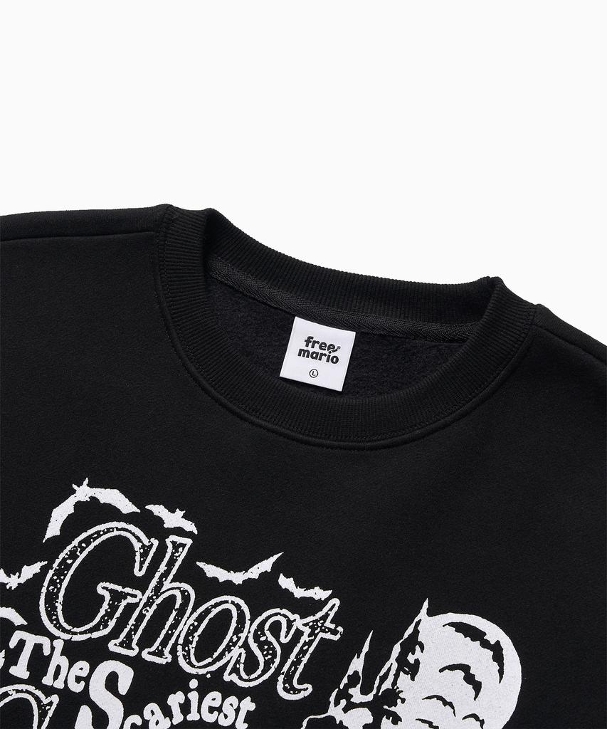 FREEMARIO Ghost Castle Sweatshirt [Black]