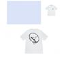 Mens Loose Fit Cotton Blend Short Sleeve T-Shirt With Cartoon Print Breathable Casual Tee Teens Adults