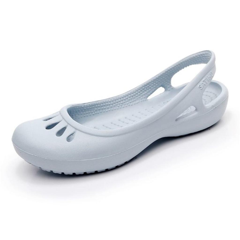 Wodoodporne i oddychające buty perforowane W lecie Pora deszczowa Wypoczynek i modna turystyka plażowa Damskie sandały z wycięciem Jednolity kolor Wszechstronny