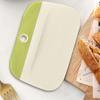 2PCS with Measuring Scale Bench Scraper Multipurpose Dough Cutting Knives Dough Scraper Cake